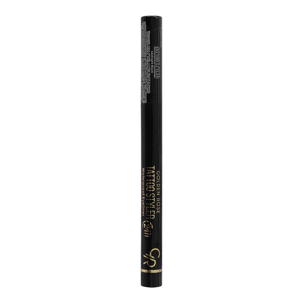 Tattoo Styler 24 Hour Lasting Waterproof Eyeliner, Midnight Black