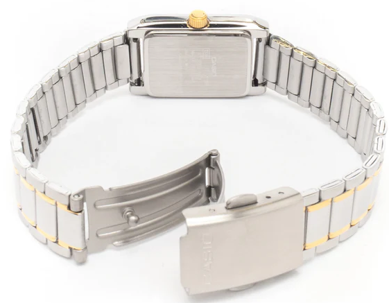 LTP-1235SG-7ADF Casio Silver Dial Stainless Steel Analog Quartz Women's Watch.