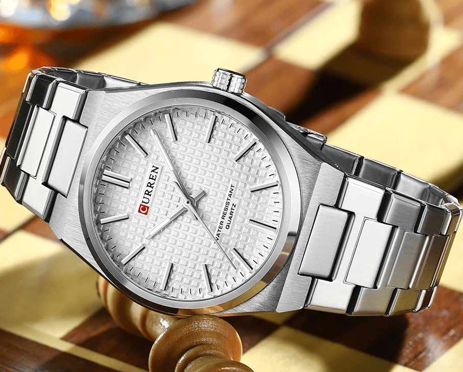 LTP-VT01D-7BUDF Casio Silver Dial Stainless Steel Analog Quartz Women's Watch.