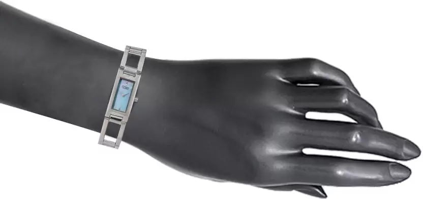 EH9761-59N Citizen Skyblue Dial Silver Stainless Steel Analog Quartz Women's Watch.