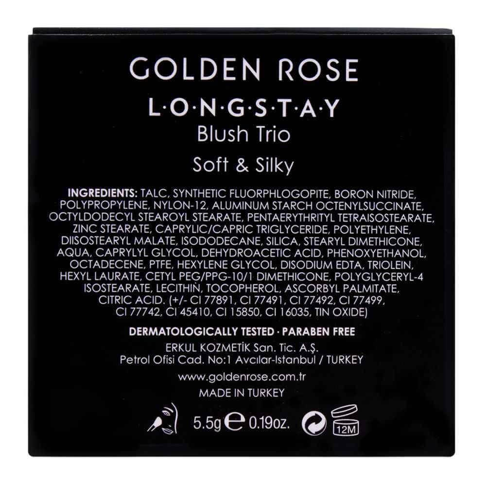 Longstay Blush Trio
