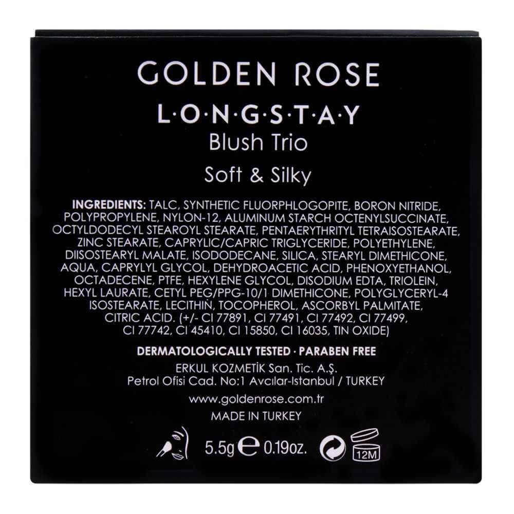 Longstay Blush Trio