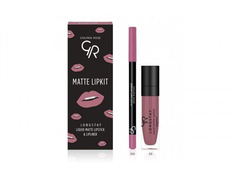 Matte LipKit Set Liquid matte & Dream Lip Liner