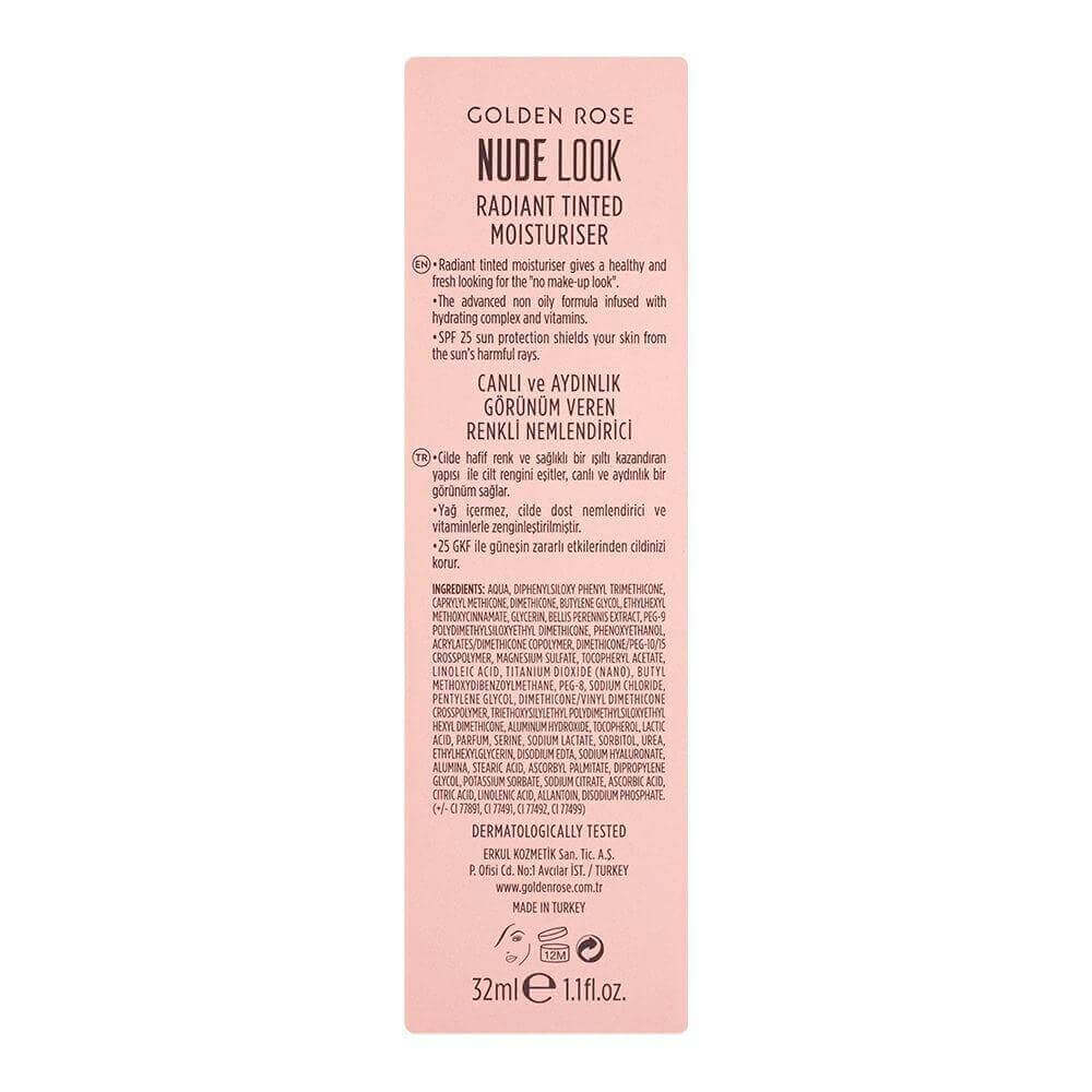 Nude Look Radiant Tinted Moisturiser (NEW)