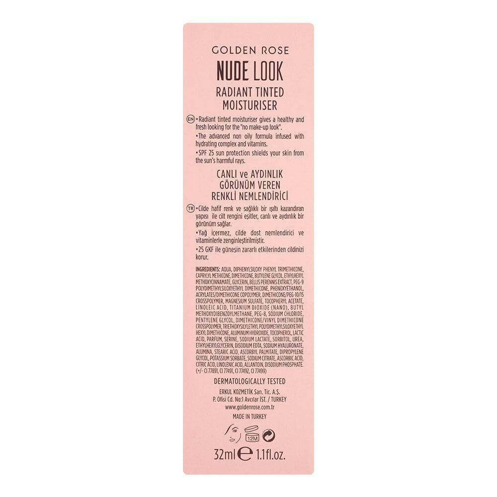 Nude Look Radiant Tinted Moisturiser (NEW)